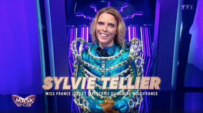 « Mask Singer » : Sylvie Tellier « Mask Singer » : Sylvie Tellier
