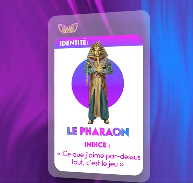 « Mask Singer » : qui se cache derrière le pharaon ?