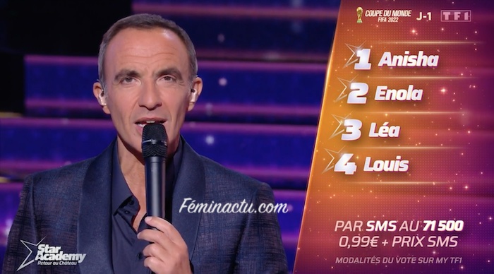 Finale de la « Star Academy » : Anisha gagnante Finale de la « Star Academy » : Anisha gagnante