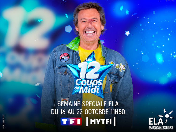 « 12 coups de midi » semaine spéciale ELA du 16 au 22 octobre