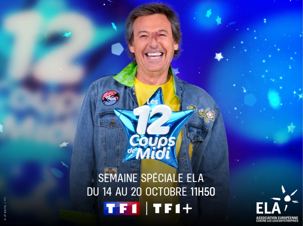« 12 coups de midi » du 14 au 20 octobre 2024 : une semaine spéciale ELA.
