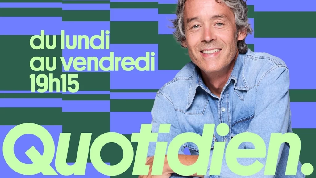 Audiences hebdo « Quotidien » : meilleure semaine de rentrée historique pour Yann Barthès sur TMC !