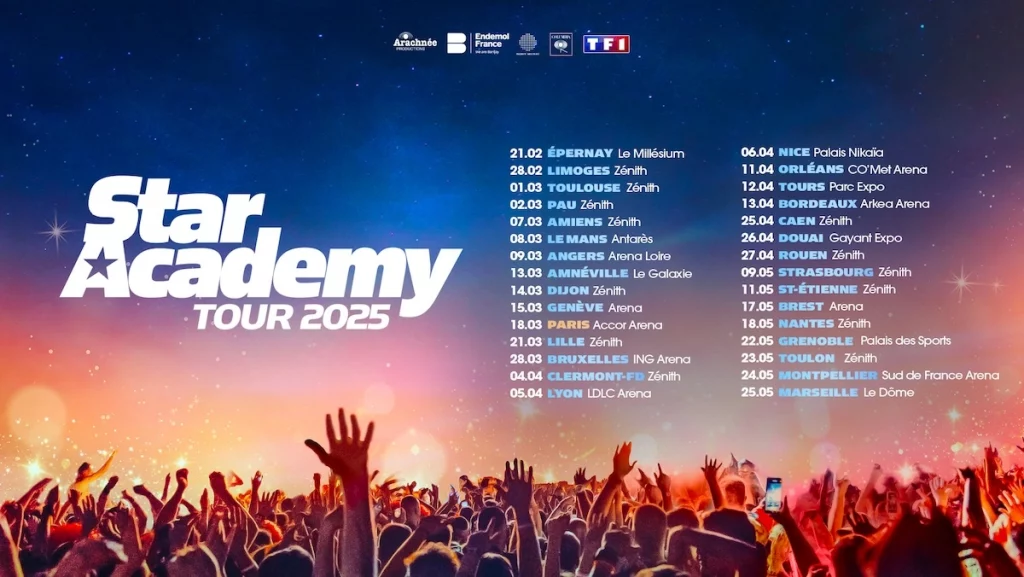 « Star Academy Tour 2025 » : les premières dates de la tournée déjà dévoilées ! I