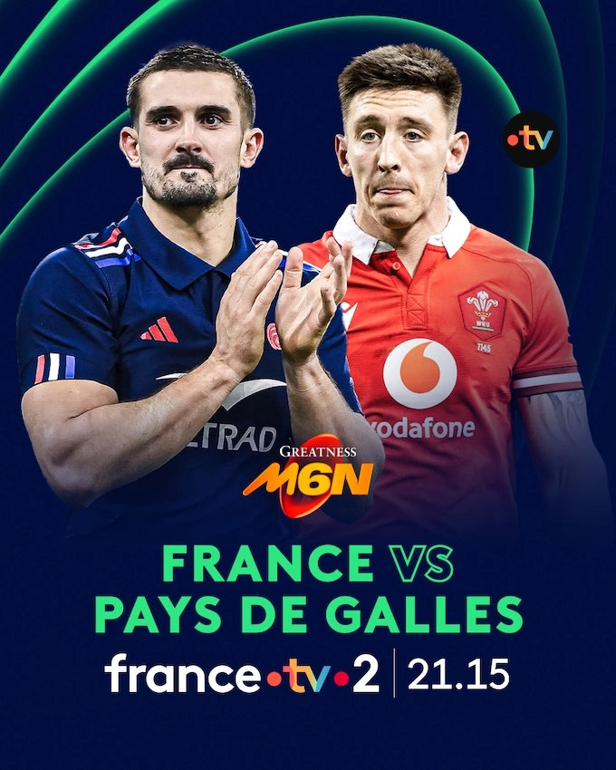 Tournoi des Six Nations du 31 janvier 2025 "France ⚡️ Pays de Galles