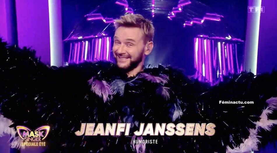 « Mask Singer » : Jeanfi Janssens se cachait derrière l'autruche !