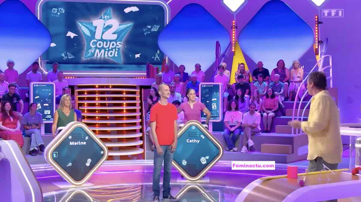 « Les 12 coups de midi » du 31 août 2025 : Cathy éliminée, Thomas nouveau maître de midi !